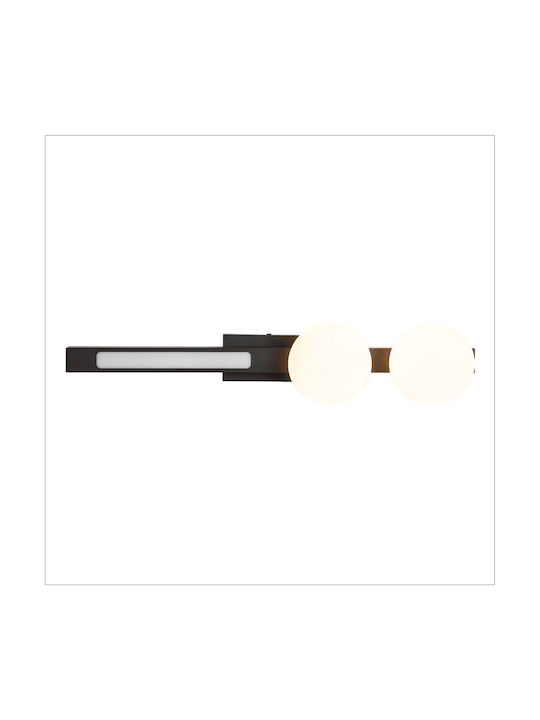 Eko Light Modern Leuchte Wand mit Integrierter LED Schwarz