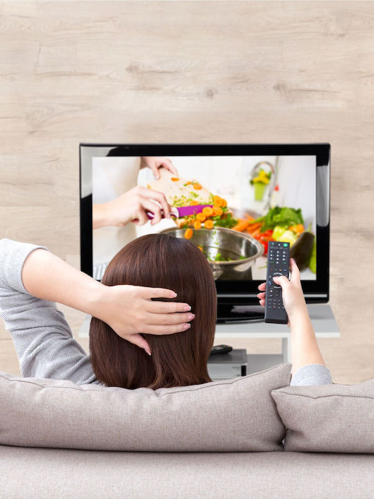 TV-Ständer mit Rädern Weiß M40xT80xH40cm