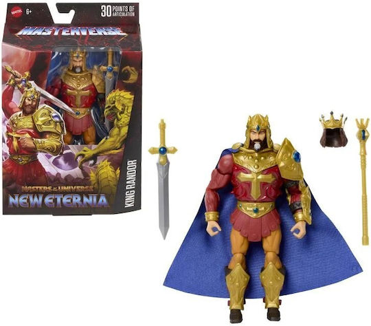 Φιγούρα Δράσης New Eternia King Randor για 6+ Ετών 17.78εκ.