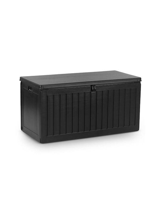 Plonos Außenlagerbox Kunststoff 270Es Schwarz L109xB51xH55cm