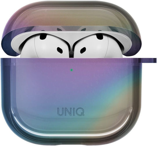 Uniq Θήκη Σιλικόνης με Γάντζο Midnight Quartz για Apple AirPods 4