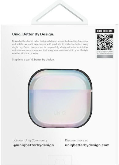 Uniq Калъф с кука Holo Quartz за Apple AirPods 4