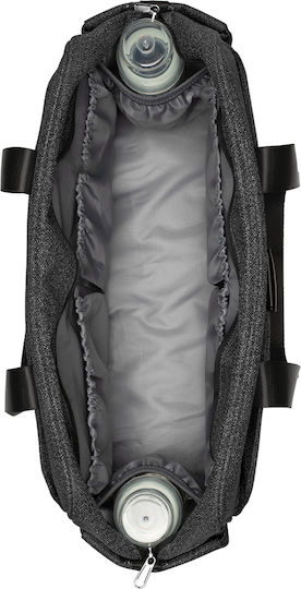 Kikka Boo Shoulder/Hand Diaper Bag Chelsea Black 43x28x16cm.