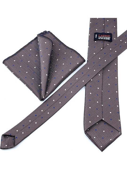 Legend Accessories Set de Cravată pentru Bărbați Tipărit în Culorea Violet