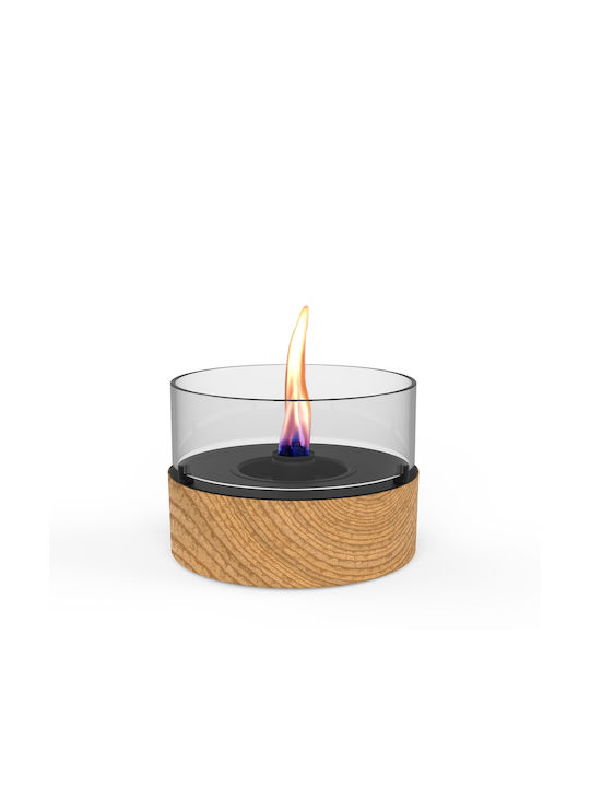 Tenderflame Kamin Innenbereich Metallisch Beige