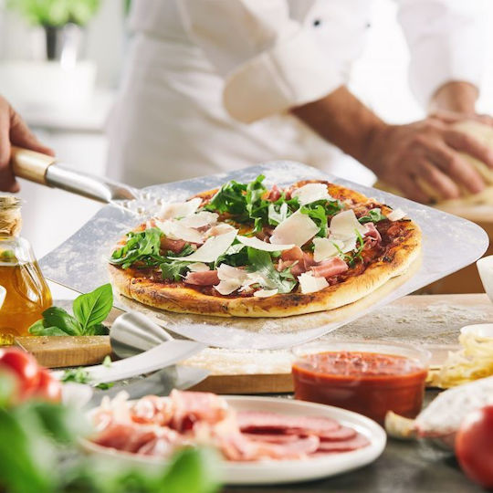 Relaxdays Lopată de Pizza Aluminiu 79x30.5cm.