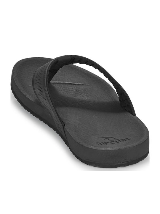Open Toe Men's Flip Flops Black
