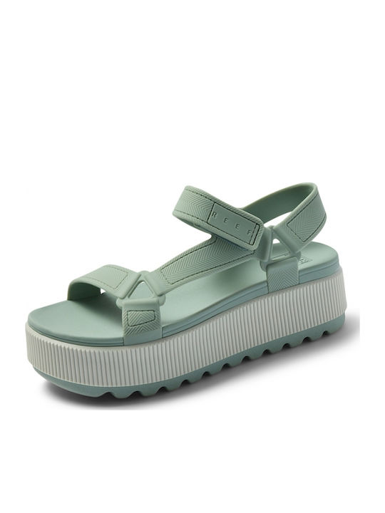 Women's Platform Shoes Green