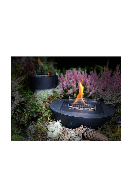 Tenderflame Focar Interior din metal Negru