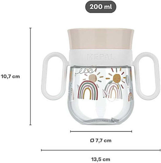 Little Dutch Baby Cup Mio Forest Friends made of Plastic Light Blue Forest Friends 200ml