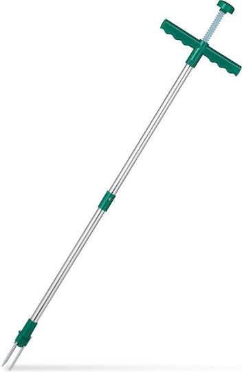 Cutter manual pentru buruieni Relaxdays 100 x 21,5 x 4,5 cm aluminiu plastic oțel inoxidabil verde argintiu