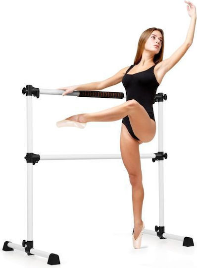 Adjustable Ballet Barre 123 X 71 X 119cm Costway Sp37449sv