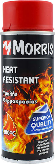 Benman Spray Vopsea ‎ Heat Resistant Lacquer 300°C Temperatură Înaltă cu Matt Efect Roșu 400ml
