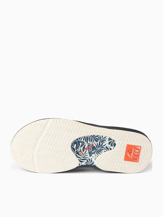 Fanning Men's Flip Flops Blue