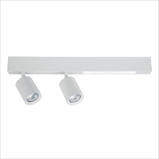 Eko Light Μονό LED Σποτ σε Λευκό Χρώμα