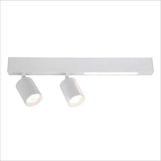 Eko Light Μονό LED Σποτ σε Λευκό Χρώμα