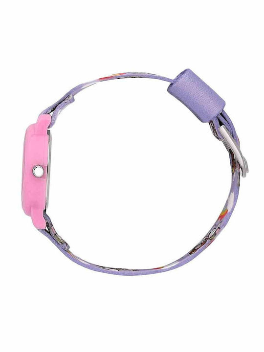 Kikou Kids Analog Watch with Fabric Strap Purple