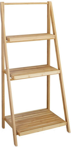 Suport pentru Flori din Bambus Dimensiuni 99 X 45 X 32 Cm Relaxdays