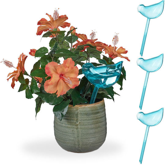 Set Distribuitor Automat de Udare a Plantelor 4 Piese Păstrează Apa Până la 2 Săptămâni Albastru Set Distribuitor Automat de Udare a Plantelor 4 Piese Păstrează Apa Până la 2 Săptămâni Albastru