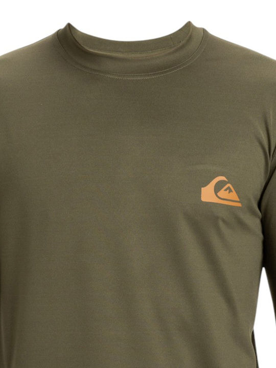 Quiksilver Everyday Surf Men's Long Sleeve Sun Protection Shirt Green