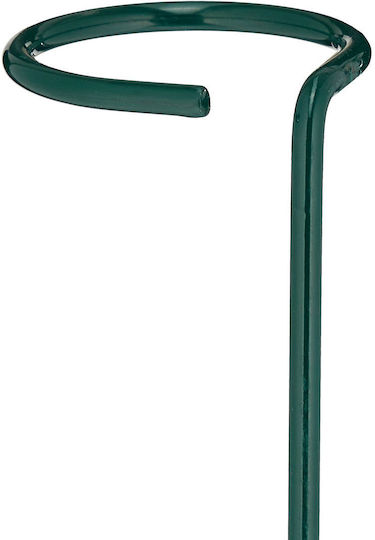 Set 6 Țepușe Suport Plante Cățărătoare Flori Grădină Relaxdays 80 X 6 Cm Oțel Verde Închis