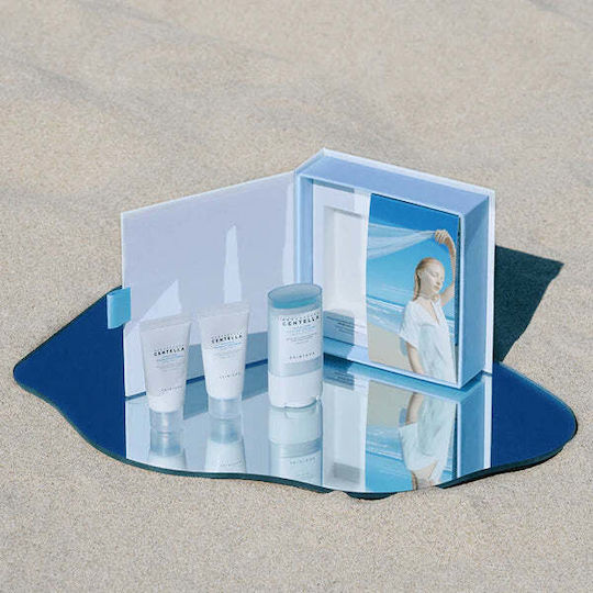 Skin1004 Centella Hyalu Cica Sunsational Sunscreen Set with Face Sunscreen & Serum SPF50 3 Pieces