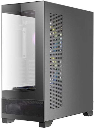Antec CX700 ARGB Gaming Midi Tower Κουτί Υπολογιστή με Πλαϊνό Παράθυρο Μαύρο