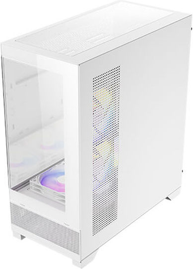 Antec CX700 ARGB Gaming Midi Tower Κουτί Υπολογιστή με Πλαϊνό Παράθυρο Λευκό