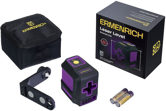 Ermenrich Linear Laser-Wasserwaage Roter Strahl