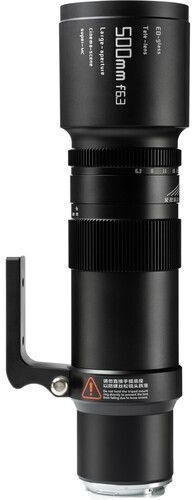 TTArtisan Full Frame Φωτογραφικός Φακός 500mm f/6.3 Telephoto για Sony E Mount Μαύρος