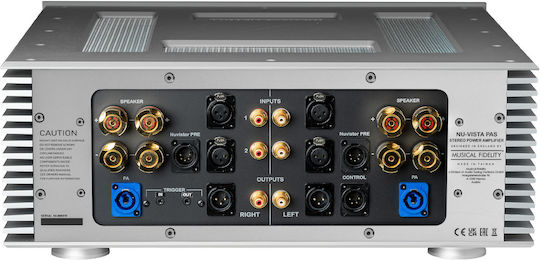 Musical Fidelity Nu-Vista PAS Power Amplifier Hi-Fi Amplifier Stereo 500W/4Ω 300W/8Ω Black