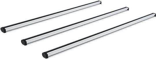 Cruz Cruz Autodachträger Aluminium 175cm Universell mit Dachträgerfüßen Silber
