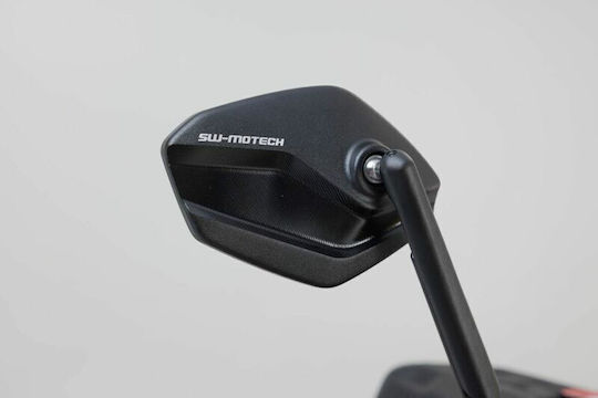 SW-Motech Motorradrückspiegel für Yamaha MT-07 2Stück Schwarz