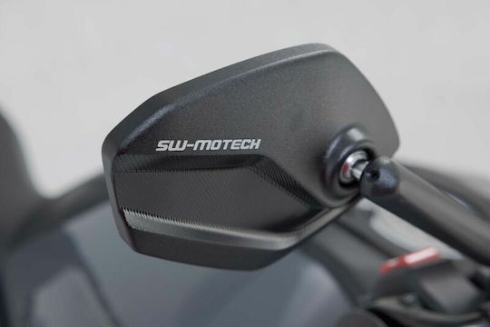 SW-Motech Огледала за мотоциклет за Husqvarna 701 Супермото за Kawasaki КЛЕ 500 2бр Черен