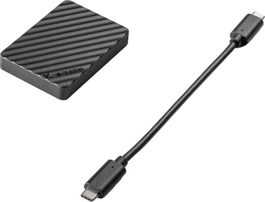Verbatim Store 'n' Go Mini Stripe USB 3.2 Εξωτερικός SSD 2TB 2.5" Μαύρο