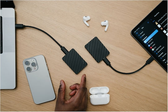 Verbatim Store 'n' Go Mini Stripe USB-C Външен SSD 512GB 2.5" Черен