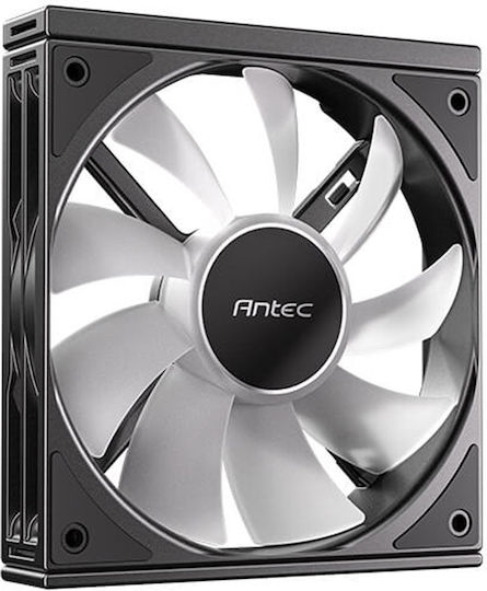 Antec C120 Gehäuselüfter (1500rpm / 65,08cfm) mit ARGB Beleuchtung und Verbindung 3-polig / 4-Pin PWM 3 Stück