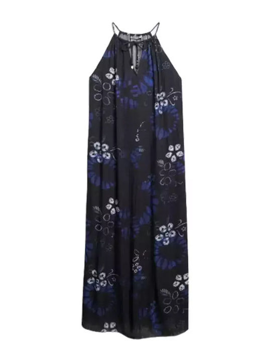 Beach Cami Лятна Maxi Рокля Синя
