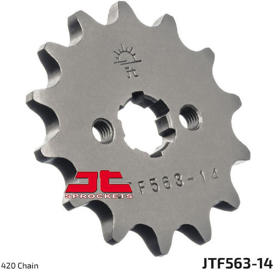 JT Sprockets Pinion față pentru Yamaha DT 50 - Magazin online