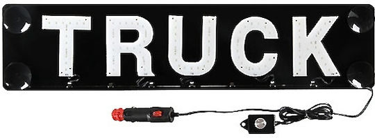 Lampa Spell-it Led Character Board 24V 13x104cm 16 Sockets LED Επιγραφή Αυτοκινήτου 24V