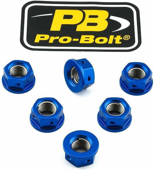 Pro Bolt Gearbox Bolts 10x1.25 1pc Aluminum Spn10db Ducati Scrambler 803 Abs 15-23 Kawasaki Ninja 650 Abs 17-24 Blue