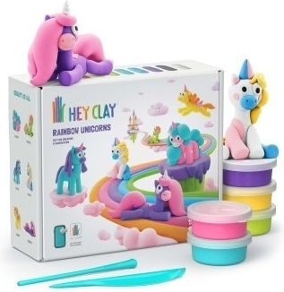 Hey Clay Πηλός Σετ Πολύχρωμος