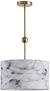 Eurolamp Verona Κρεμαστό Φωτιστικό Χρυσό 38x38x69εκ.