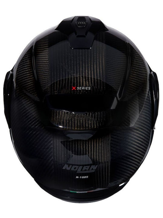 Nolan X-1005 Ultra Carbon Puro 324 Κράνος Μηχανής Flip-Up ECE 22.06 με Pinlock και Sunvisor
