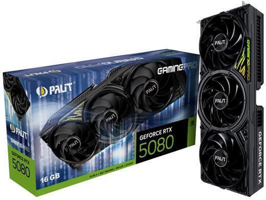 Palit GeForce RTX 5080 16GB GDDR7 GamingPro Видео Карта
