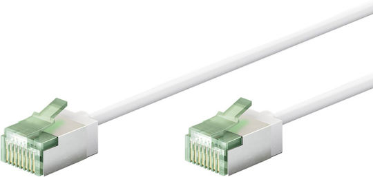 Goobay U/FTP (STP) Καλώδιο Δικτύου Ethernet 0.15m Λευκό