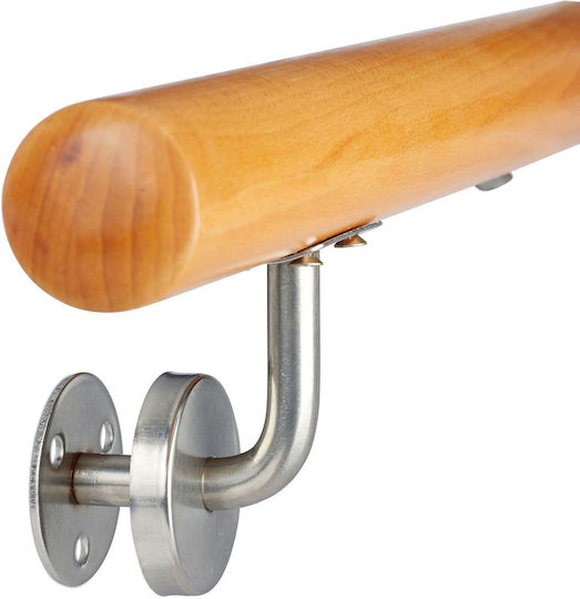 Stainless Steel Beech Balustrade Relaxdays 150cm