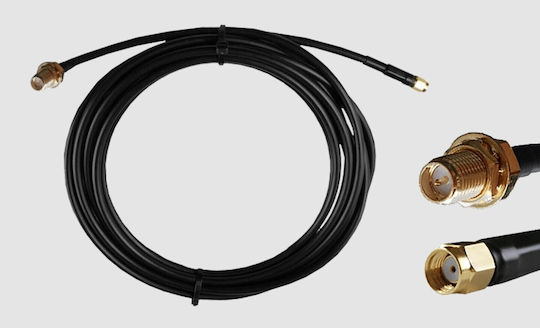 Cablu Antenă Coaxial de sex masculin - Coaxial de sex feminin 5m (34014-232)