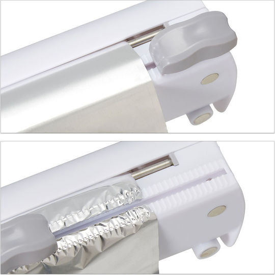Set 2 Dispensere de Folie de Aluminiu pentru Alimente Relaxdays 5 X 37 X 8 Cm