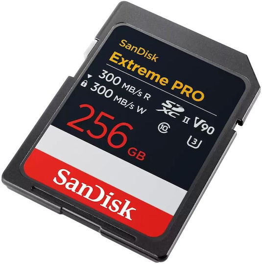 Sandisk Sdxc 256GB Extreme Pro Uhs-ii V90 8K 300MB/s